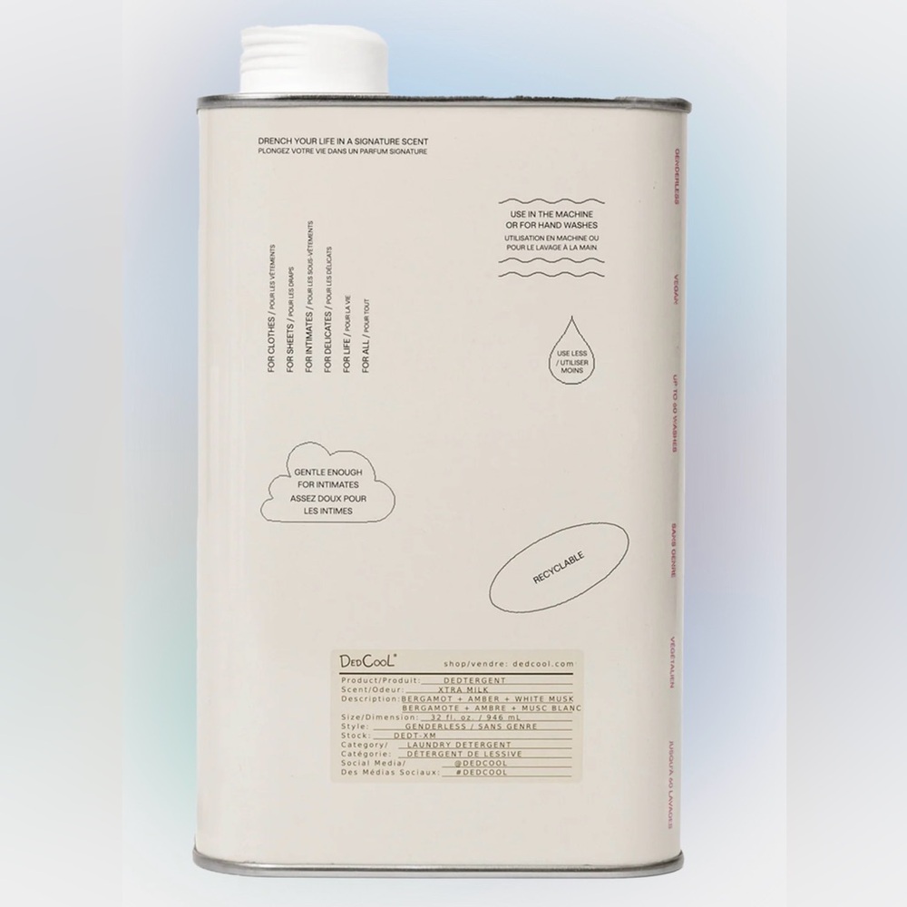 DedCool‎ Dedtergent Detergent Xtra Milk